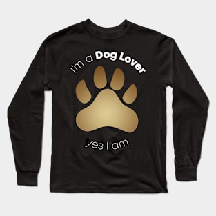 I´m A Dog Lover Long Sleeve T-Shirt